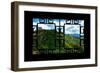 China 10MKm2 Collection - Asian Window - Great Wall of China-Philippe Hugonnard-Framed Photographic Print