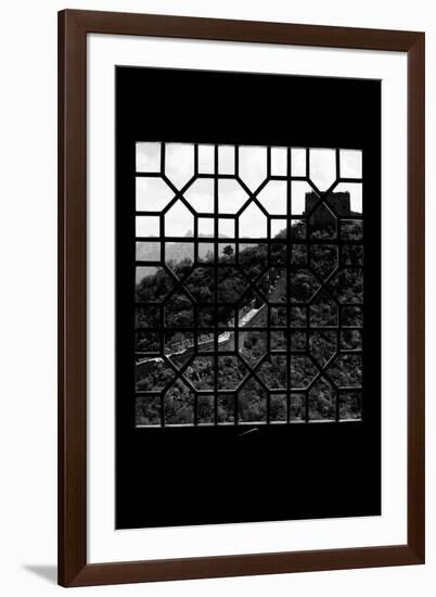 China 10MKm2 Collection - Asian Window - Great Wall of China-Philippe Hugonnard-Framed Photographic Print