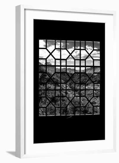 China 10MKm2 Collection - Asian Window - Great Wall of China-Philippe Hugonnard-Framed Photographic Print