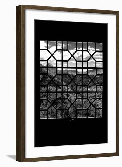 China 10MKm2 Collection - Asian Window - Great Wall of China-Philippe Hugonnard-Framed Photographic Print