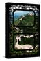 China 10MKm2 Collection - Asian Window - Great Wall of China-Philippe Hugonnard-Stretched Canvas