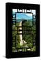 China 10MKm2 Collection - Asian Window - Great Wall of China-Philippe Hugonnard-Stretched Canvas