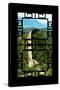 China 10MKm2 Collection - Asian Window - Great Wall of China-Philippe Hugonnard-Stretched Canvas