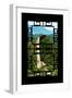 China 10MKm2 Collection - Asian Window - Great Wall of China-Philippe Hugonnard-Framed Photographic Print