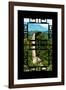 China 10MKm2 Collection - Asian Window - Great Wall of China-Philippe Hugonnard-Framed Photographic Print