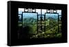 China 10MKm2 Collection - Asian Window - Great Wall of China-Philippe Hugonnard-Framed Stretched Canvas