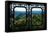 China 10MKm2 Collection - Asian Window - Great Wall of China-Philippe Hugonnard-Framed Stretched Canvas