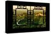 China 10MKm2 Collection - Asian Window - Great Wall of China-Philippe Hugonnard-Stretched Canvas