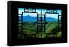 China 10MKm2 Collection - Asian Window - Great Wall of China-Philippe Hugonnard-Framed Stretched Canvas