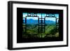 China 10MKm2 Collection - Asian Window - Great Wall of China-Philippe Hugonnard-Framed Photographic Print