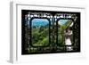 China 10MKm2 Collection - Asian Window - Great Wall of China-Philippe Hugonnard-Framed Photographic Print