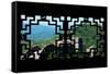 China 10MKm2 Collection - Asian Window - Great Wall of China-Philippe Hugonnard-Framed Stretched Canvas