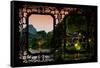 China 10MKm2 Collection - Asian Window - Guilin at night-Philippe Hugonnard-Framed Stretched Canvas