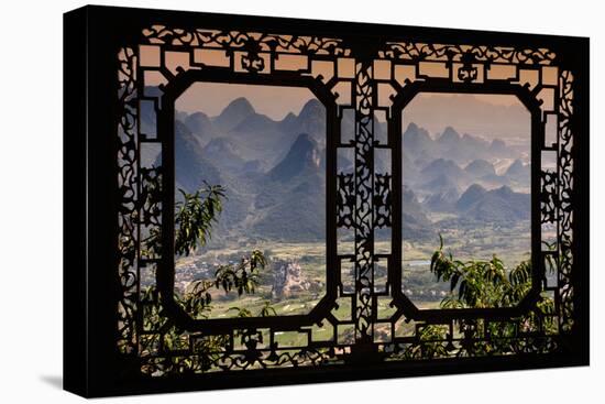 China 10MKm2 Collection - Asian Window - Guilin National Park-Philippe Hugonnard-Stretched Canvas