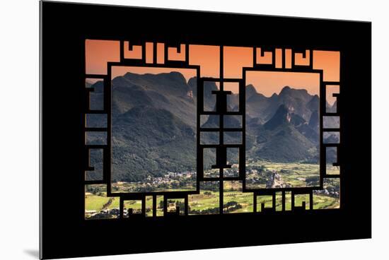 China 10MKm2 Collection - Asian Window - Guilin National Park-Philippe Hugonnard-Mounted Photographic Print