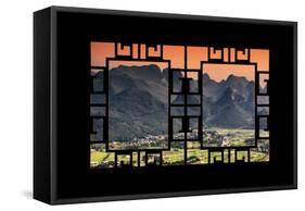 China 10MKm2 Collection - Asian Window - Guilin National Park-Philippe Hugonnard-Framed Stretched Canvas