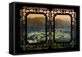 China 10MKm2 Collection - Asian Window - Guilin National Park-Philippe Hugonnard-Framed Stretched Canvas