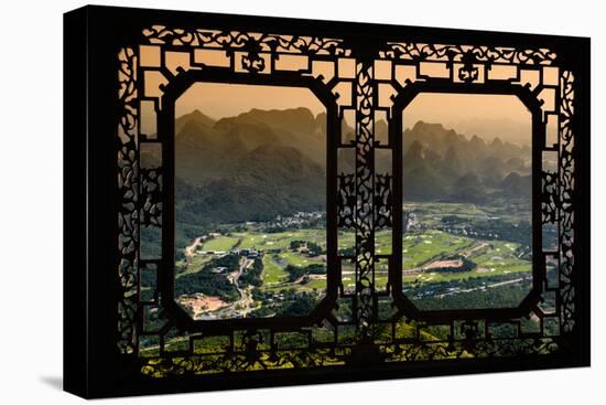 China 10MKm2 Collection - Asian Window - Guilin National Park-Philippe Hugonnard-Stretched Canvas