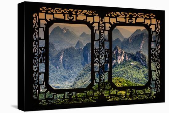 China 10MKm2 Collection - Asian Window - Guilin National Park-Philippe Hugonnard-Stretched Canvas