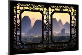 China 10MKm2 Collection - Asian Window - Guilin National Park-Philippe Hugonnard-Mounted Photographic Print