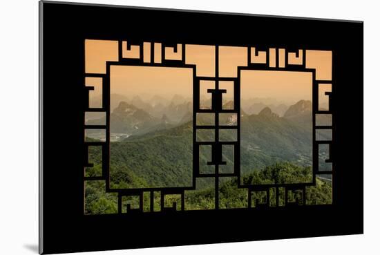 China 10MKm2 Collection - Asian Window - Guilin National Park-Philippe Hugonnard-Mounted Photographic Print