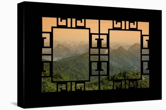 China 10MKm2 Collection - Asian Window - Guilin National Park-Philippe Hugonnard-Stretched Canvas