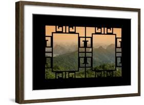 China 10MKm2 Collection - Asian Window - Guilin National Park-Philippe Hugonnard-Framed Photographic Print