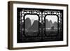 China 10MKm2 Collection - Asian Window - Guilin National Park-Philippe Hugonnard-Framed Photographic Print