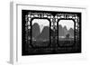 China 10MKm2 Collection - Asian Window - Guilin National Park-Philippe Hugonnard-Framed Photographic Print