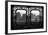 China 10MKm2 Collection - Asian Window - Guilin National Park-Philippe Hugonnard-Framed Photographic Print