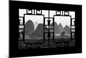 China 10MKm2 Collection - Asian Window - Guilin National Park-Philippe Hugonnard-Mounted Photographic Print