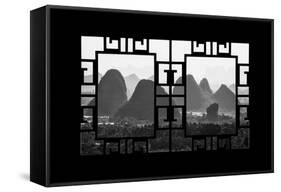 China 10MKm2 Collection - Asian Window - Guilin National Park-Philippe Hugonnard-Framed Stretched Canvas