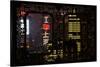 China 10MKm2 Collection - Asian Window - I Love Shanghai-Philippe Hugonnard-Stretched Canvas