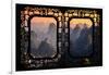 China 10MKm2 Collection - Asian Window - Karst Mountains at Sunset - Yangshuo-Philippe Hugonnard-Framed Photographic Print