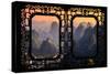 China 10MKm2 Collection - Asian Window - Karst Mountains at Sunset - Yangshuo-Philippe Hugonnard-Stretched Canvas