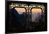 China 10MKm2 Collection - Asian Window - Karst Mountains at Sunset - Yangshuo-Philippe Hugonnard-Framed Photographic Print