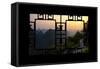 China 10MKm2 Collection - Asian Window - Karst Mountains at Sunset - Yangshuo-Philippe Hugonnard-Framed Stretched Canvas