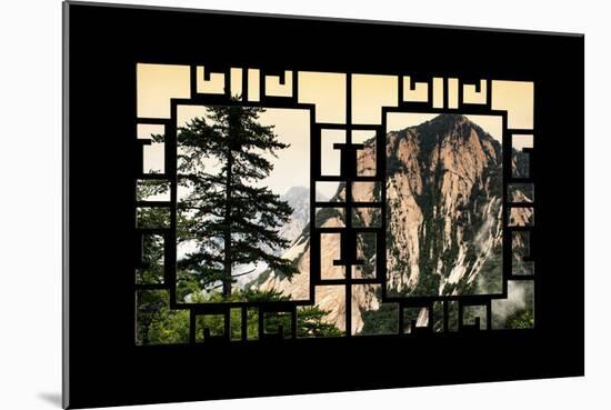 China 10MKm2 Collection - Asian Window - Mount Huashan - Shaanxi-Philippe Hugonnard-Mounted Photographic Print