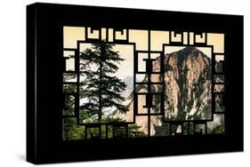 China 10MKm2 Collection - Asian Window - Mount Huashan - Shaanxi-Philippe Hugonnard-Stretched Canvas