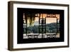 China 10MKm2 Collection - Asian Window - Pagoda at sunset-Philippe Hugonnard-Framed Photographic Print