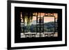 China 10MKm2 Collection - Asian Window - Pagoda at sunset-Philippe Hugonnard-Framed Photographic Print