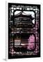 China 10MKm2 Collection - Asian Window - Pink Summer Temple-Philippe Hugonnard-Framed Photographic Print