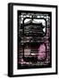 China 10MKm2 Collection - Asian Window - Pink Summer Temple-Philippe Hugonnard-Framed Photographic Print