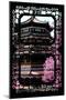 China 10MKm2 Collection - Asian Window - Pink Summer Temple-Philippe Hugonnard-Mounted Photographic Print