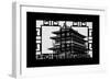 China 10MKm2 Collection - Asian Window - Qianmen Temple - Beijing-Philippe Hugonnard-Framed Photographic Print