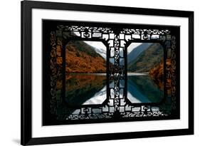 China 10MKm2 Collection - Asian Window - Rhinoceros Lake in Autumn - Jiuzhaigou National Park-Philippe Hugonnard-Framed Photographic Print