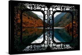 China 10MKm2 Collection - Asian Window - Rhinoceros Lake in Autumn - Jiuzhaigou National Park-Philippe Hugonnard-Stretched Canvas