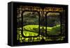 China 10MKm2 Collection - Asian Window - Rice Terraces - Longsheng Ping'an - Guangxi-Philippe Hugonnard-Framed Stretched Canvas