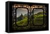 China 10MKm2 Collection - Asian Window - Rice Terraces - Longsheng Ping'an - Guangxi-Philippe Hugonnard-Framed Stretched Canvas