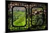 China 10MKm2 Collection - Asian Window - Rice Terraces - Longsheng Ping'an - Guangxi-Philippe Hugonnard-Mounted Photographic Print